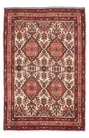 Perzisch Tapijt - Nomadisch - 156 x 108 cm - beige