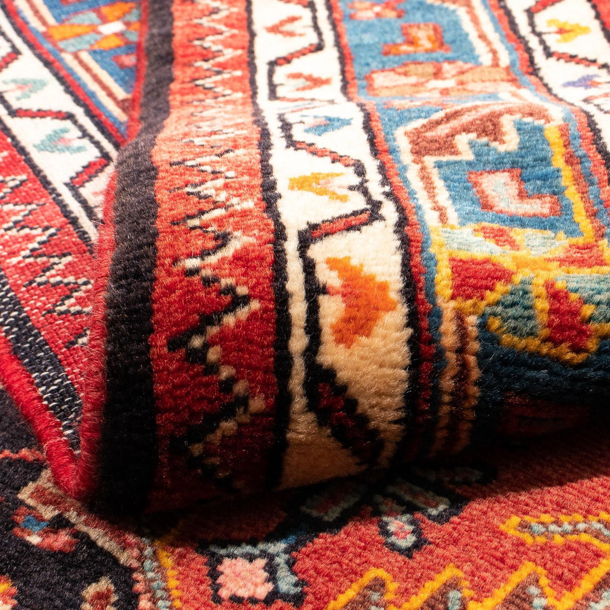 Perzisch Tapijt - Nomadisch - 172 x 110 cm - donkerrood