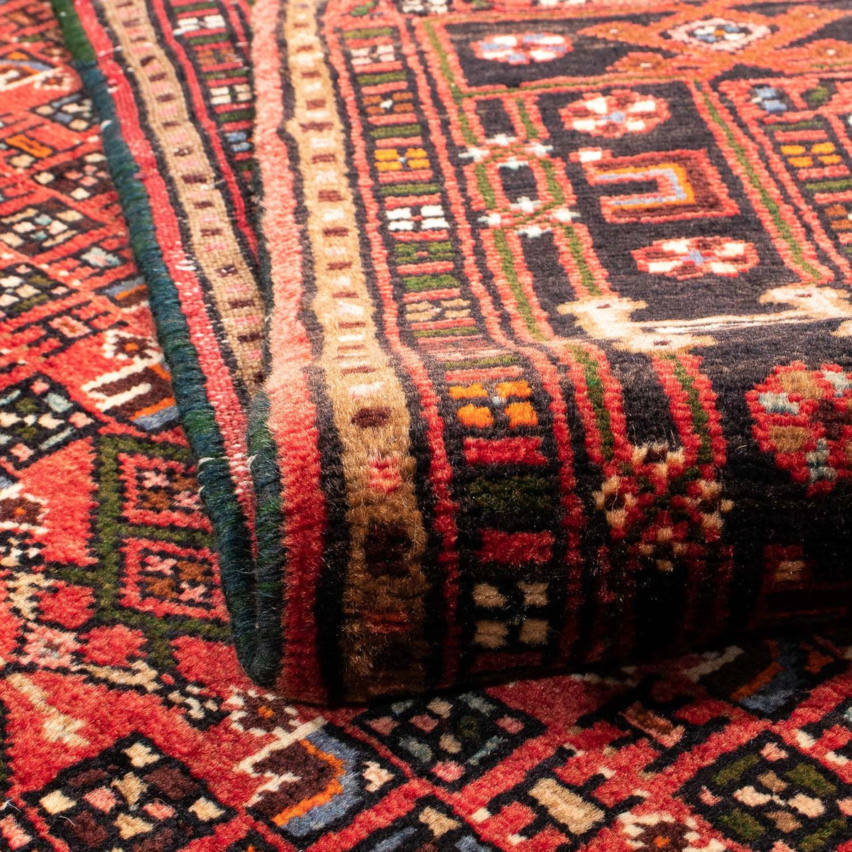 Perzisch Tapijt - Nomadisch - 225 x 145 cm - donkerrood