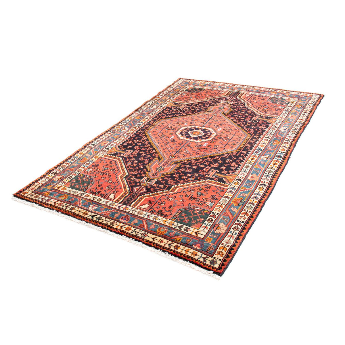 Perzisch Tapijt - Nomadisch - 220 x 142 cm - rood