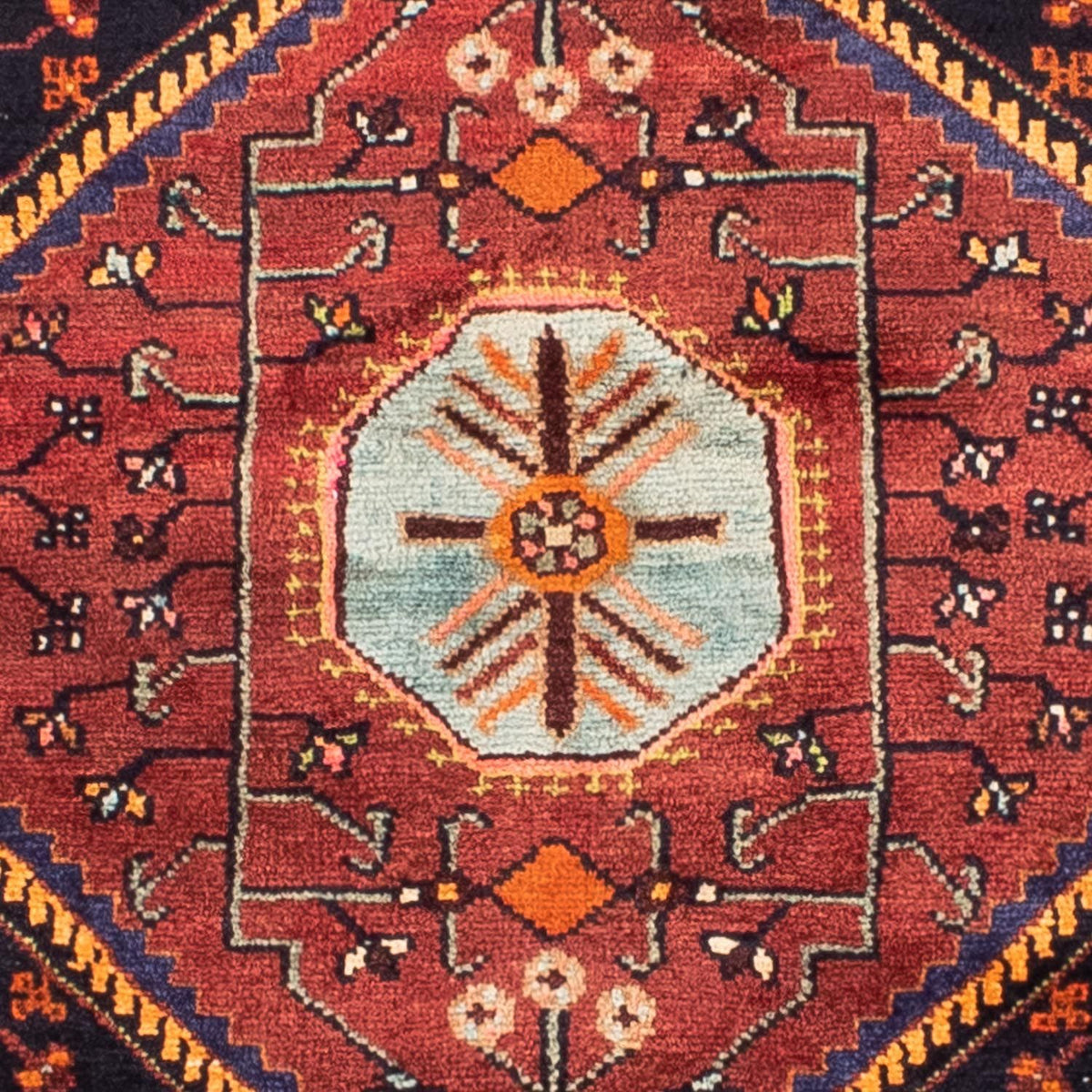 Perzisch Tapijt - Nomadisch - 217 x 145 cm - donkerblauw