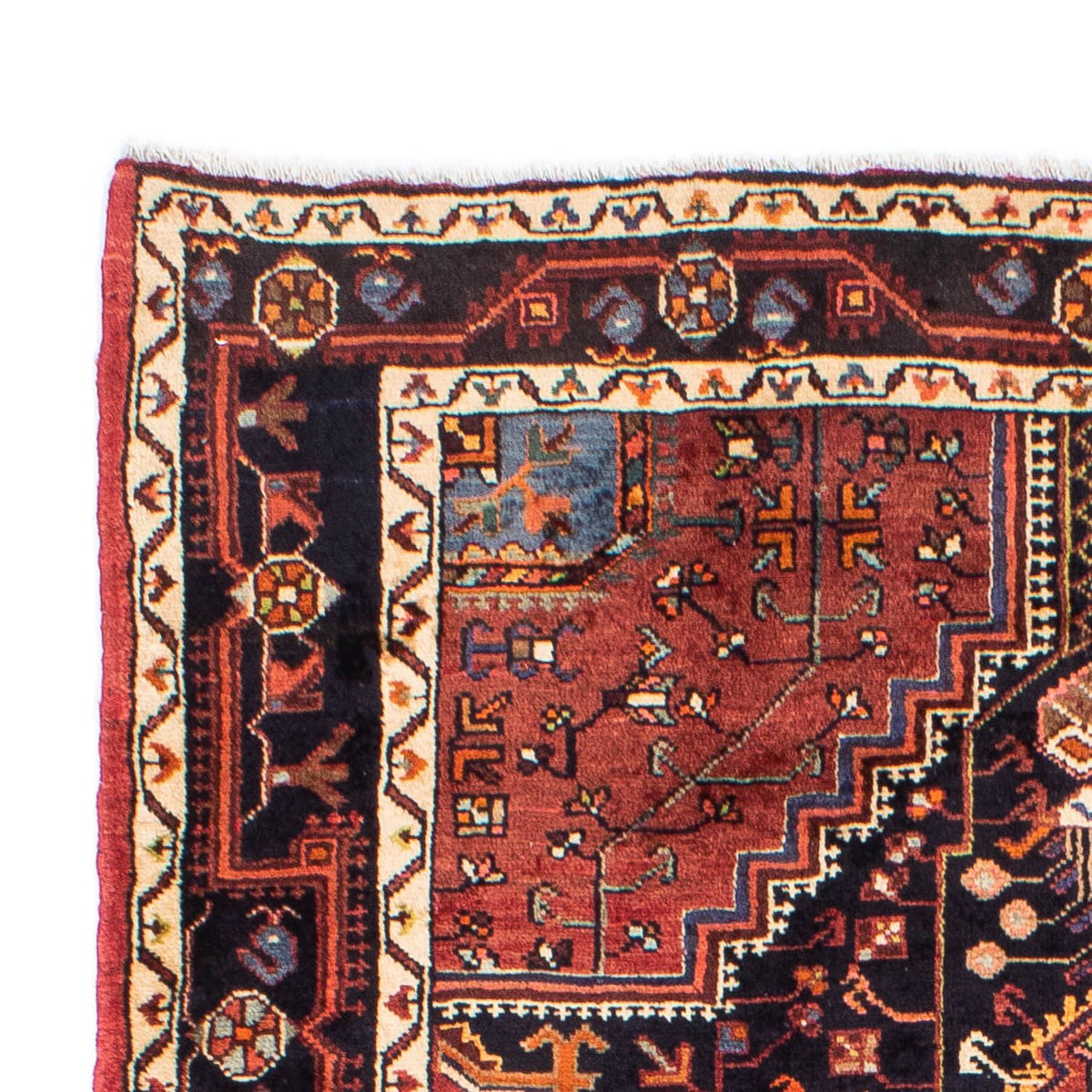 Perzisch Tapijt - Nomadisch - 217 x 145 cm - donkerblauw