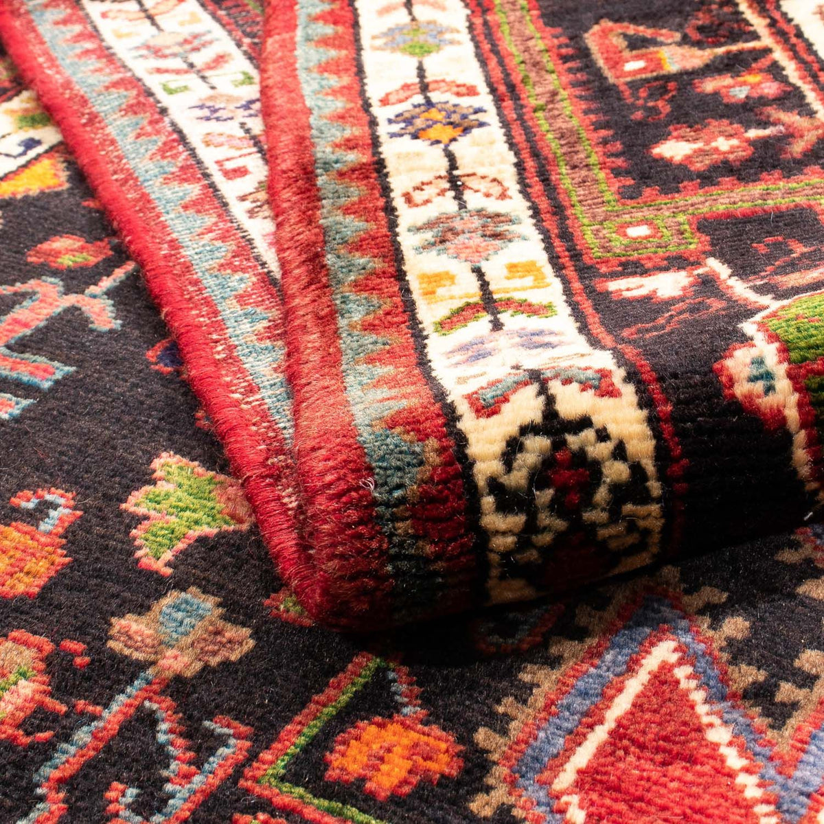 Perzisch Tapijt - Nomadisch - 230 x 142 cm - donkerblauw