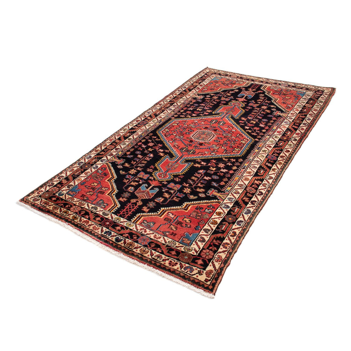 Perzisch Tapijt - Nomadisch - 200 x 115 cm - donkerblauw