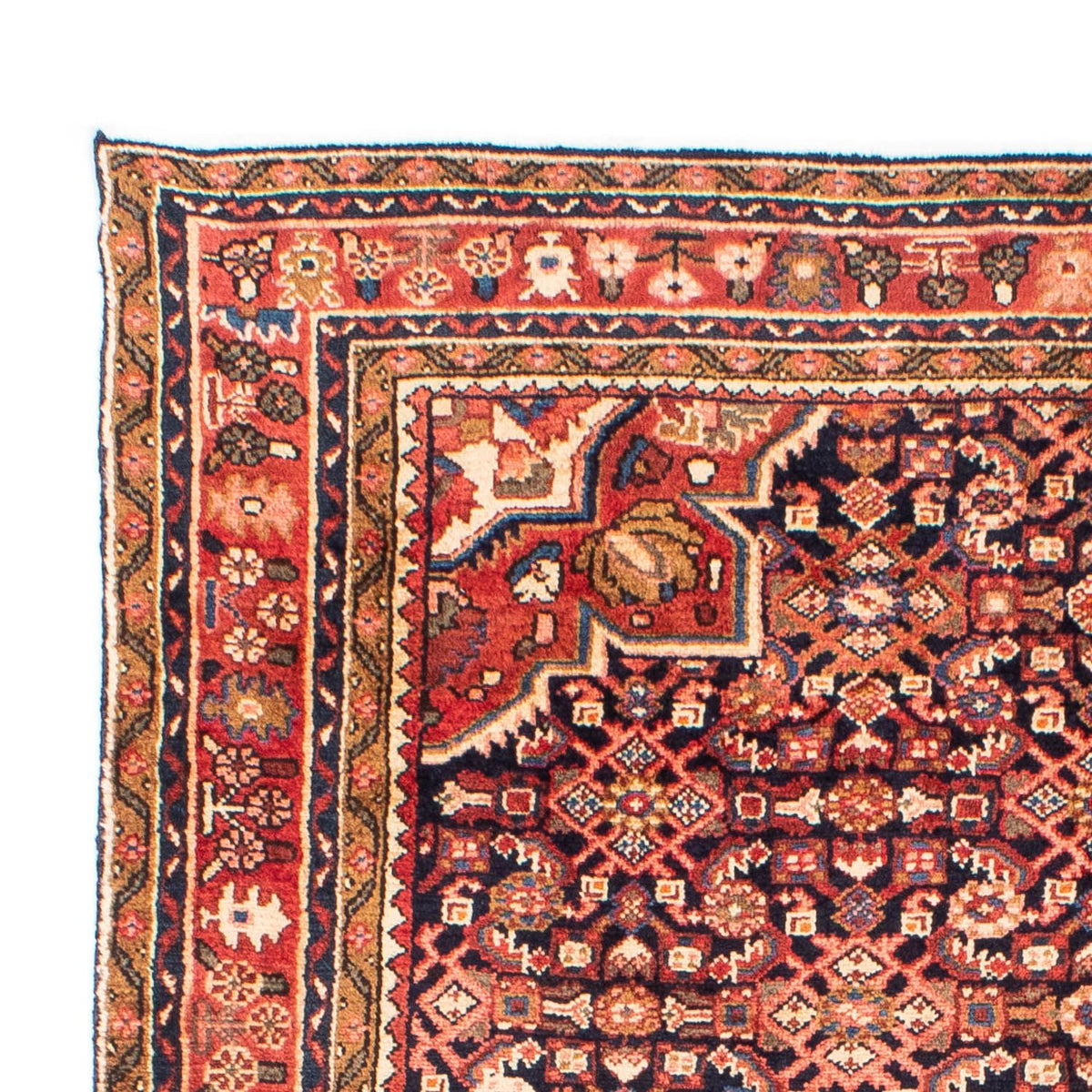 Perzisch Tapijt - Nomadisch - 215 x 153 cm - donkerblauw