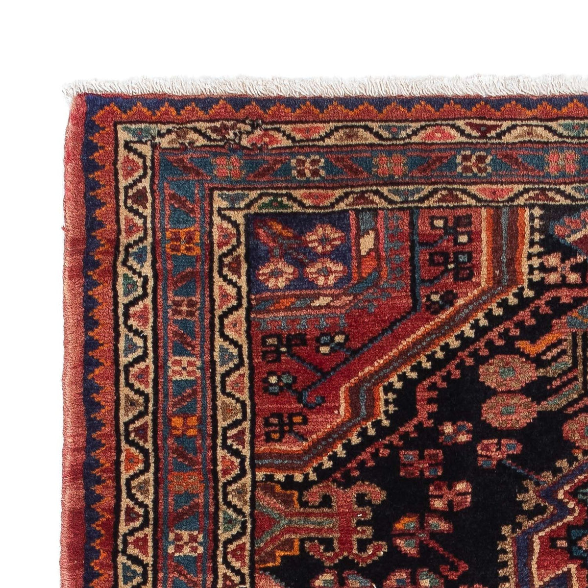 Perzisch Tapijt - Nomadisch - 130 x 88 cm - donkerblauw