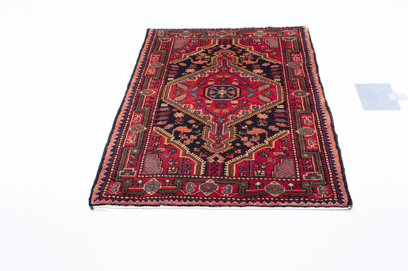 Perzisch Tapijt - Nomadisch - 134 x 88 cm - donkerblauw