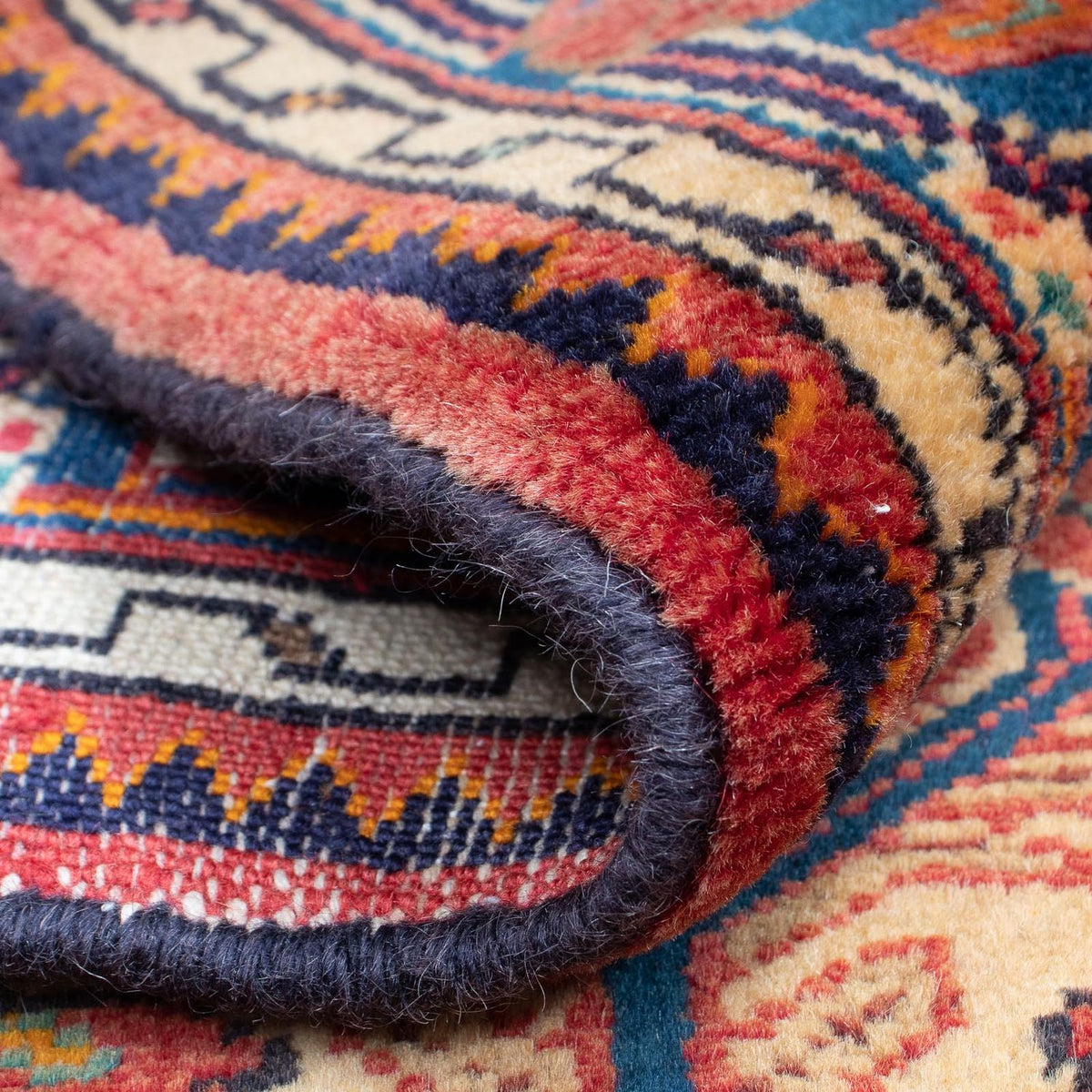 Perzisch Tapijt - Nomadisch - 124 x 90 cm - rood