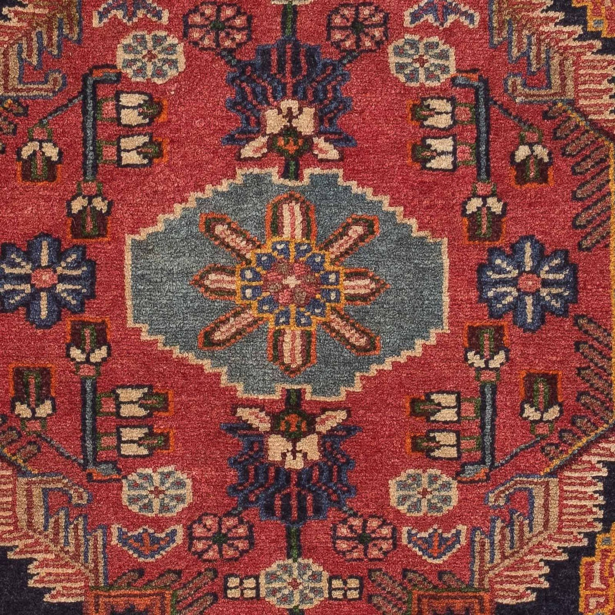 Perzisch Tapijt - Nomadisch - 136 x 91 cm - rood