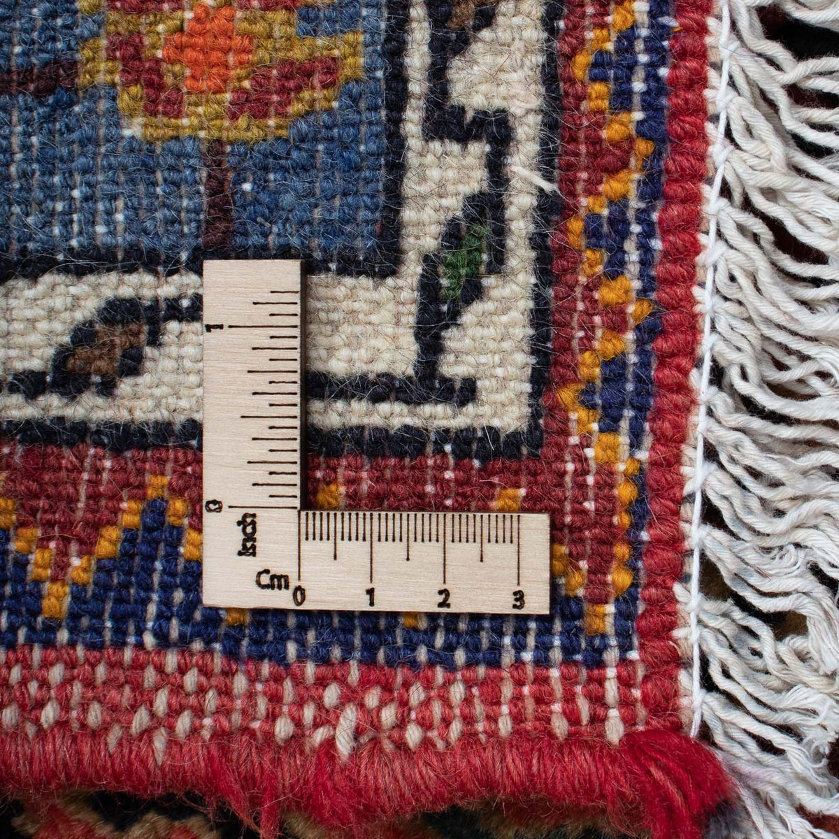 Perzisch Tapijt - Nomadisch - 128 x 86 cm - donkerblauw