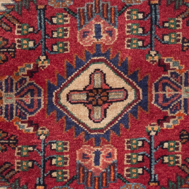 Perzisch Tapijt - Nomadisch - 125 x 83 cm - donkerrood