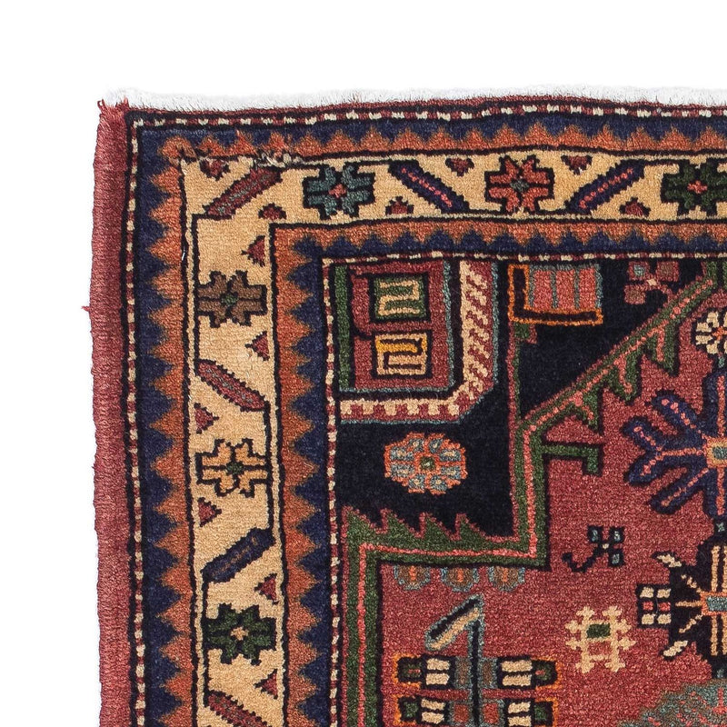 Perzisch Tapijt - Nomadisch - 120 x 86 cm - donkerrood