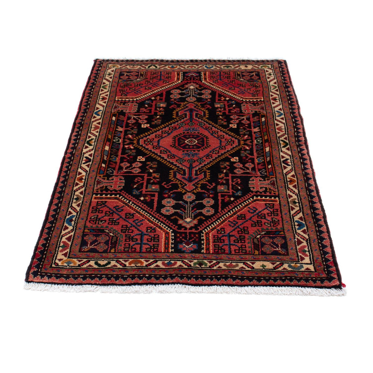 Perzisch Tapijt - Nomadisch - 130 x 85 cm - donkerblauw