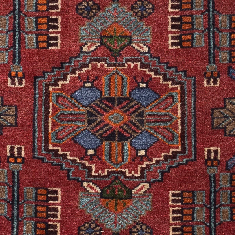 Perzisch Tapijt - Nomadisch - 118 x 81 cm - donkerrood