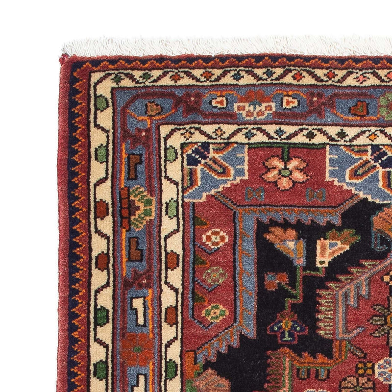 Perzisch Tapijt - Nomadisch - 126 x 90 cm - donkerrood