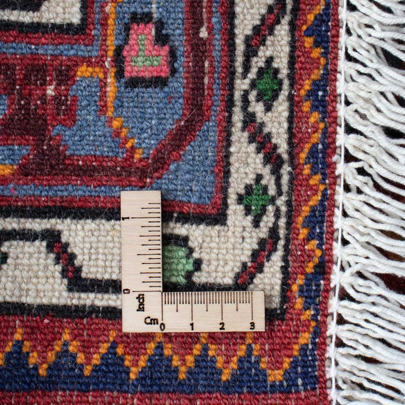 Perzisch Tapijt - Nomadisch - 126 x 90 cm - donkerrood