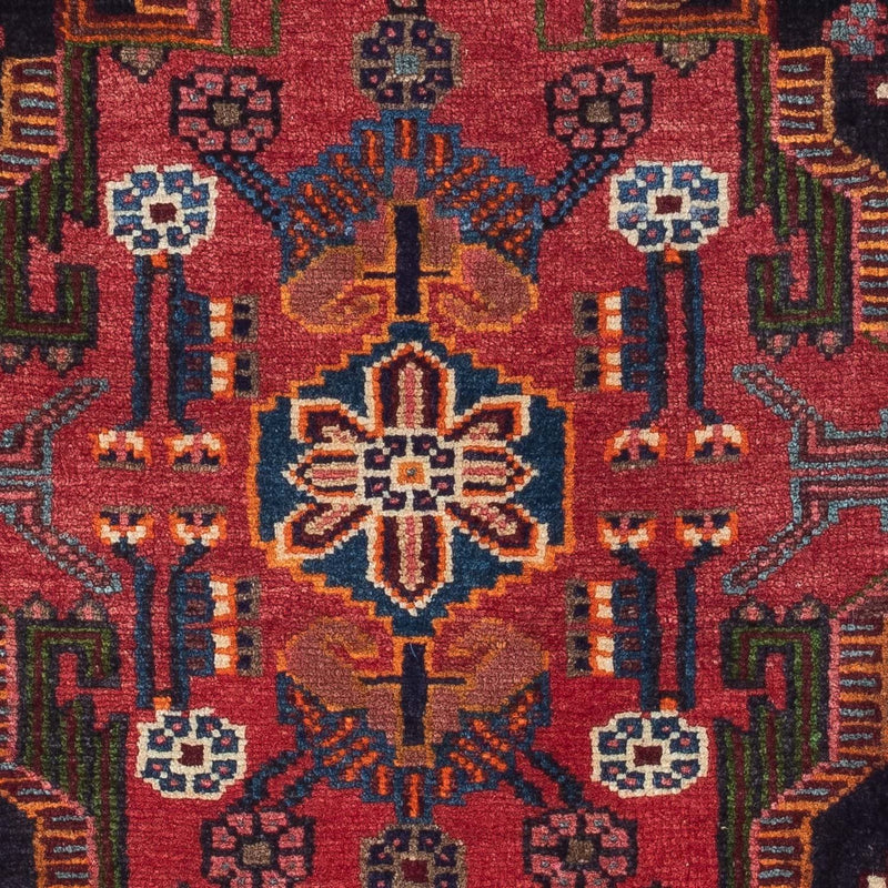 Perzisch Tapijt - Nomadisch - 125 x 90 cm - donkerrood