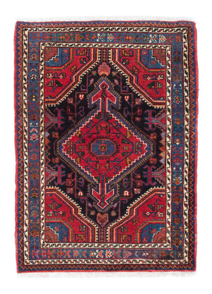 Perzisch Tapijt - Nomadisch - 120 x 88 cm - rood