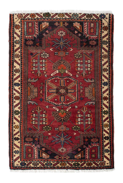 Hamadan Tapijt 90x128cm - Perzisch tapijt