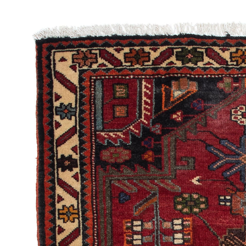 Perzisch Tapijt - Nomadisch - 128 x 90 cm - donkerrood