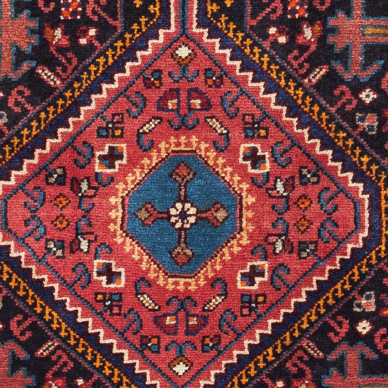 Perzisch Tapijt - Nomadisch - 128 x 82 cm - donkerblauw