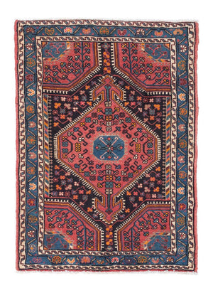 Perzisch Tapijt - Nomadisch - 118 x 83 cm - donkerblauw