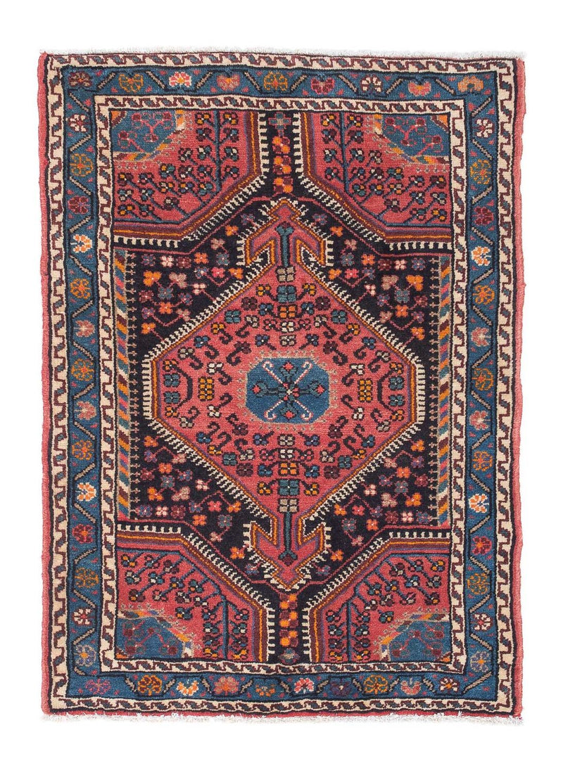 Perzisch Tapijt - Nomadisch - 118 x 83 cm - donkerblauw