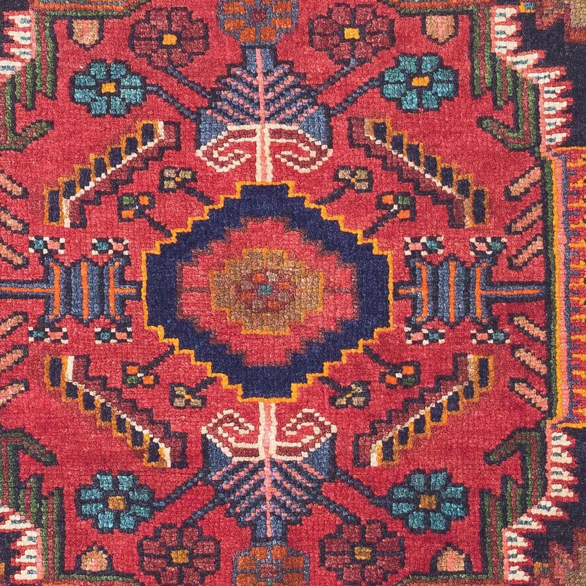 Perzisch Tapijt - Nomadisch - 127 x 86 cm - rood