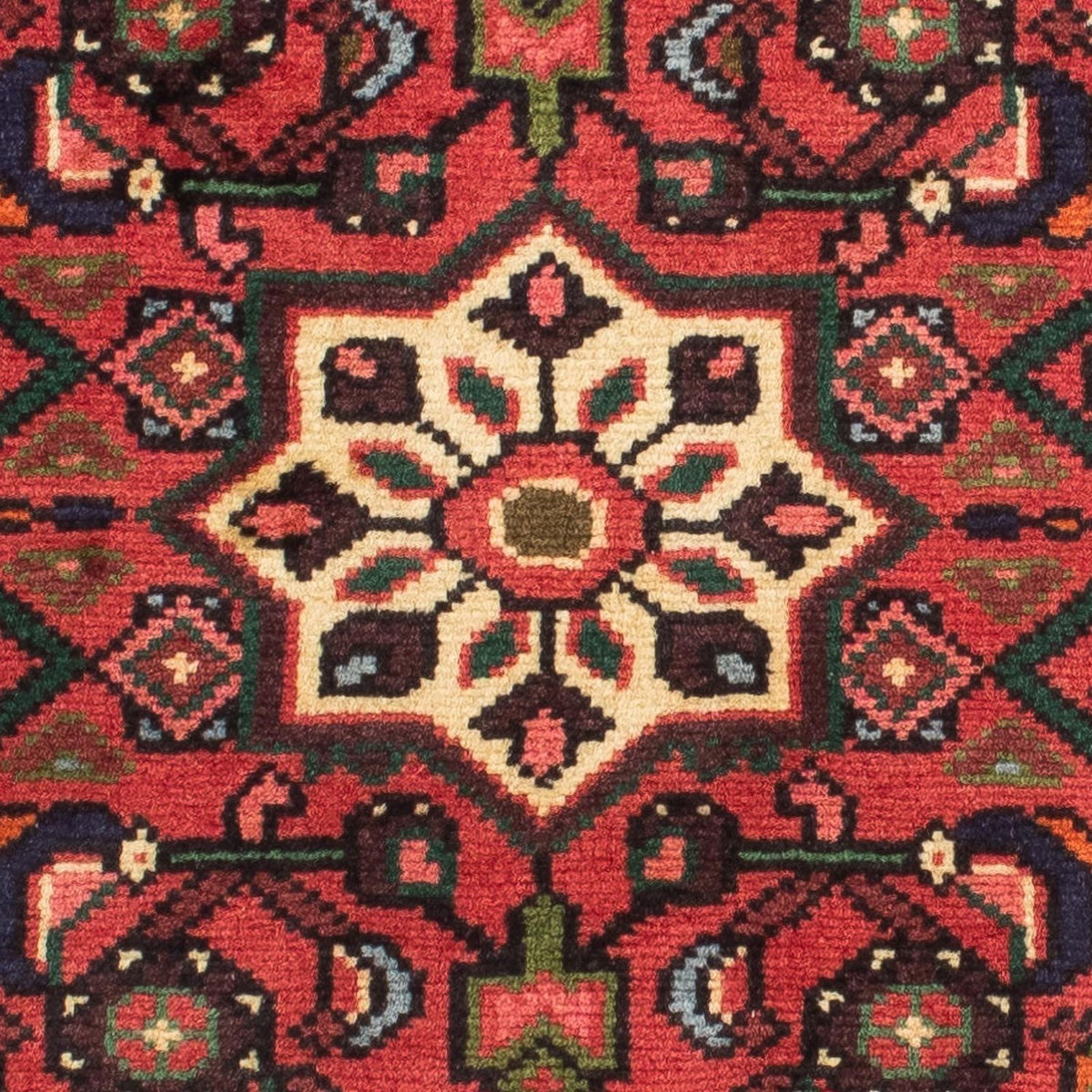 Loper Perzisch Tapijt - Nomadisch - 195 x 68 cm - donkerrood