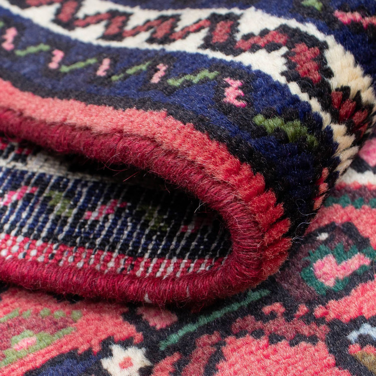 Loper Perzisch Tapijt - Nomadisch - 195 x 68 cm - donkerrood