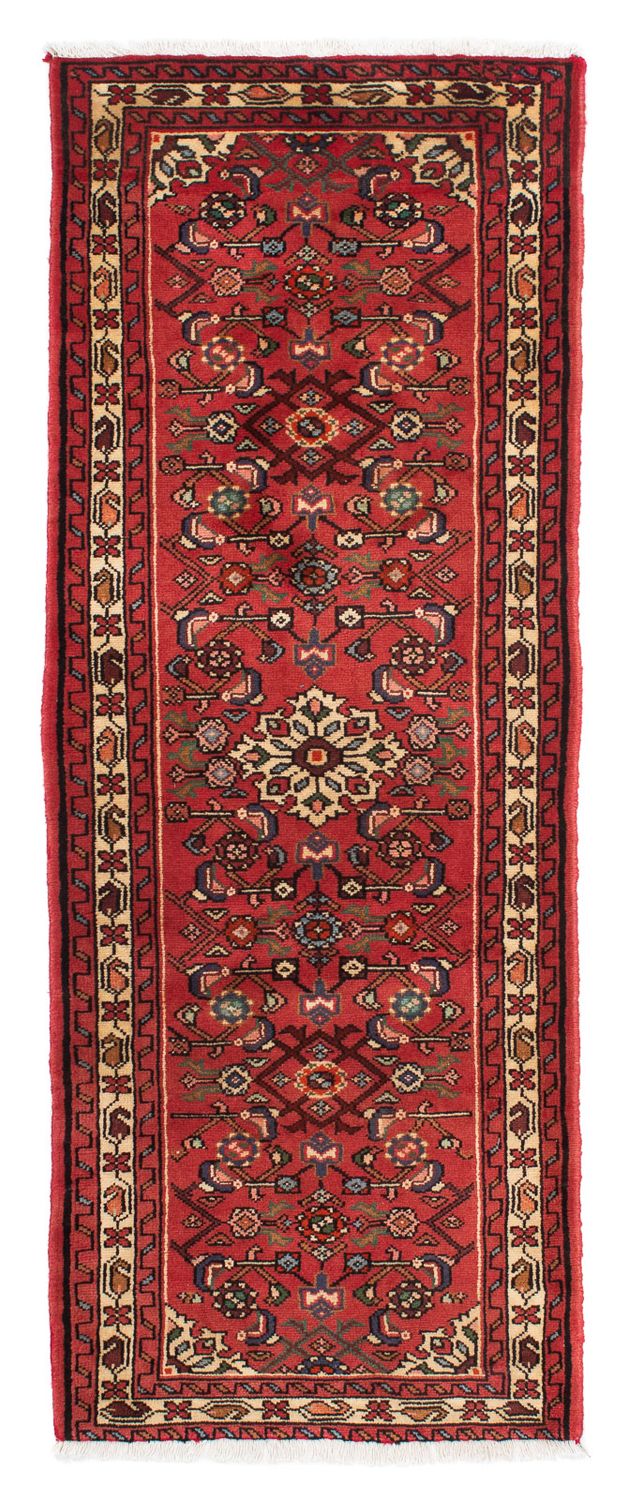 Loper Perzisch Tapijt - Nomadisch - 205 x 75 cm - donkerrood