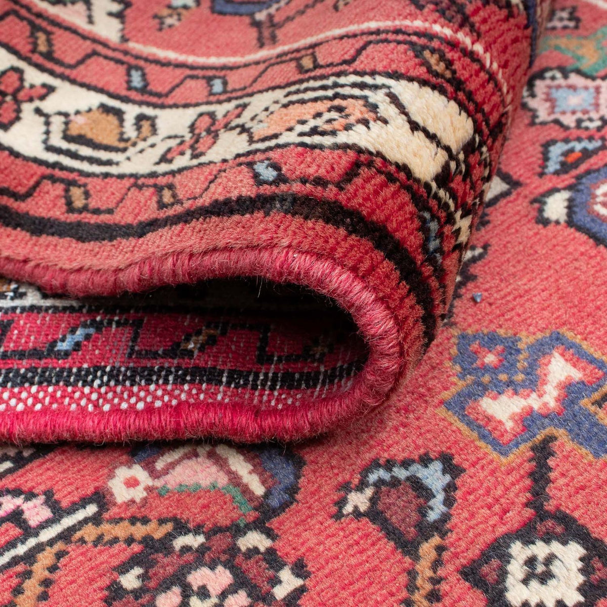 Loper Perzisch Tapijt - Nomadisch - 205 x 75 cm - donkerrood