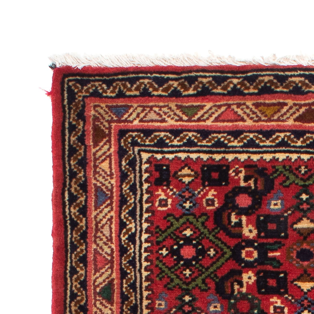 Loper Perzisch Tapijt - Nomadisch - 193 x 65 cm - donkerrood