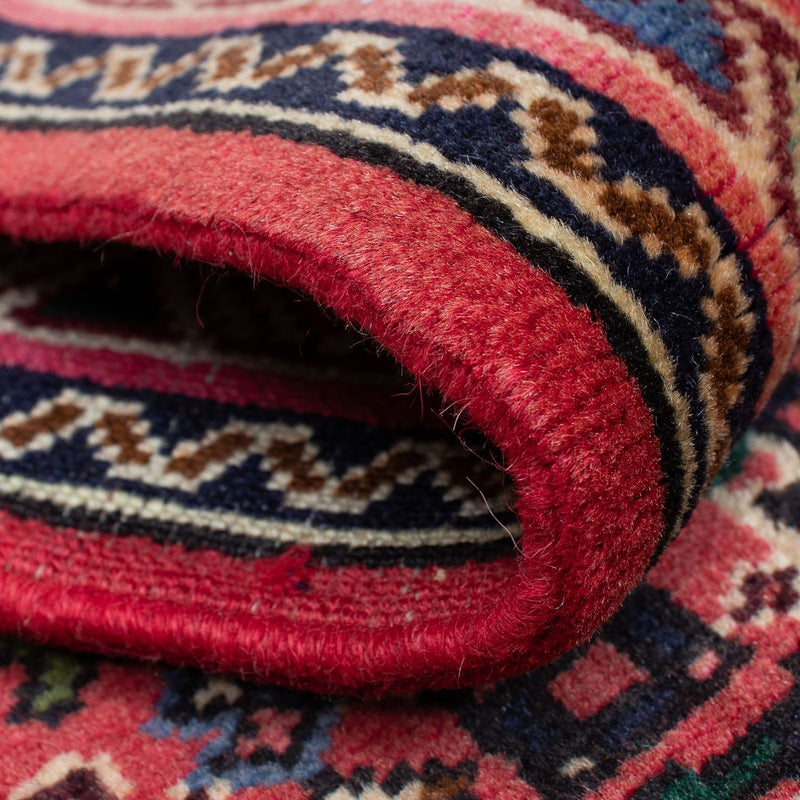 Loper Perzisch Tapijt - Nomadisch - 193 x 65 cm - donkerrood