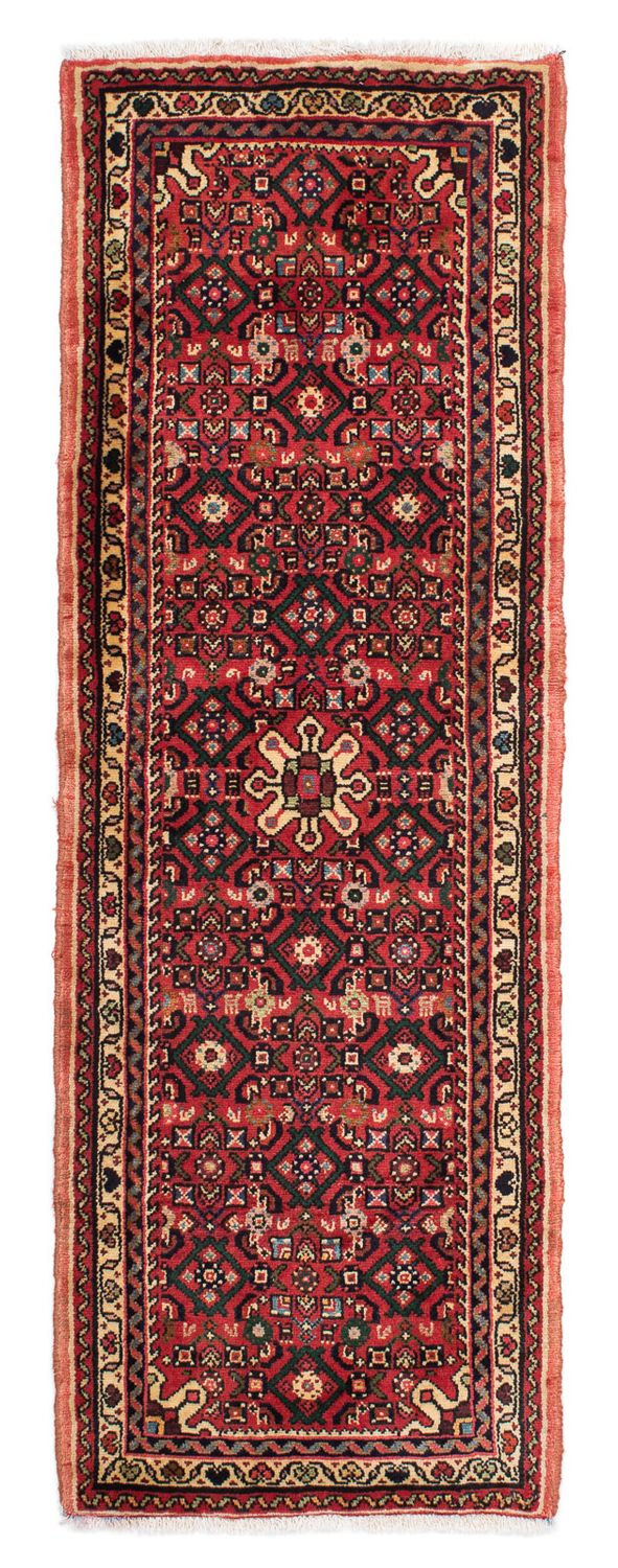 Loper Perzisch Tapijt - Nomadisch - 205 x 70 cm - donkerrood