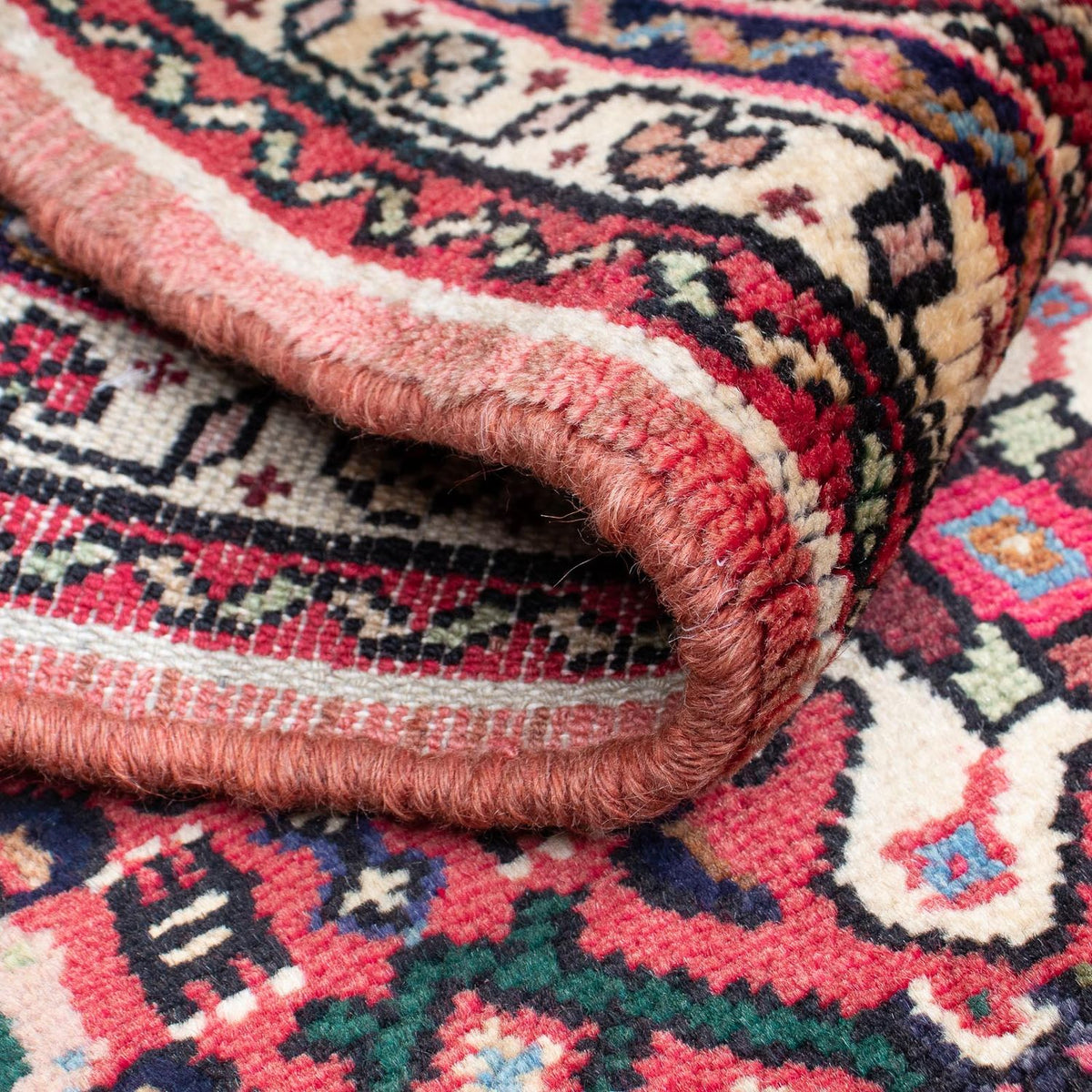 Loper Perzisch Tapijt - Nomadisch - 205 x 70 cm - donkerrood