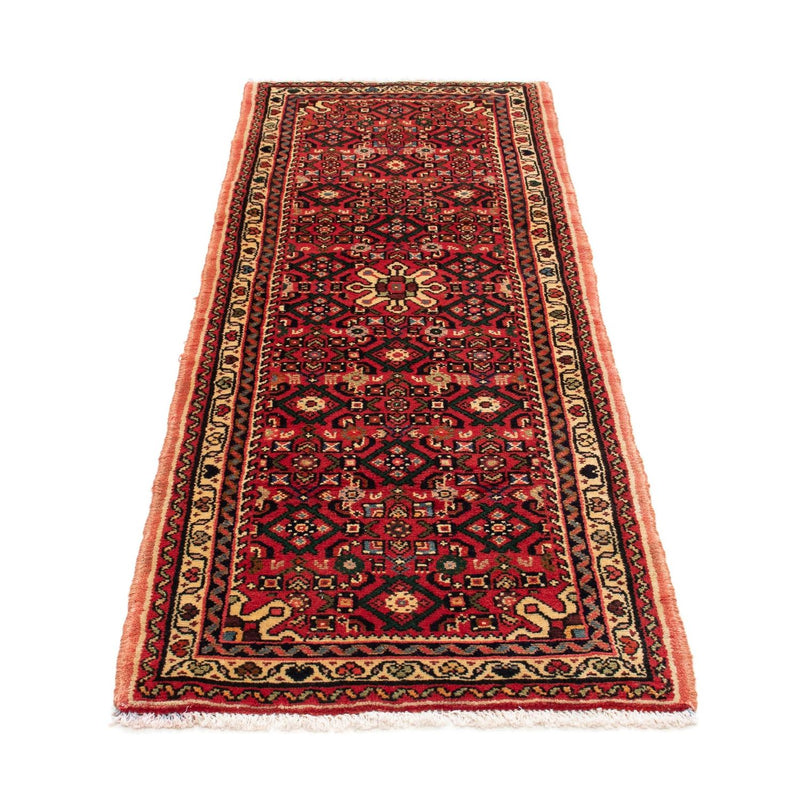 Loper Perzisch Tapijt - Nomadisch - 205 x 70 cm - donkerrood