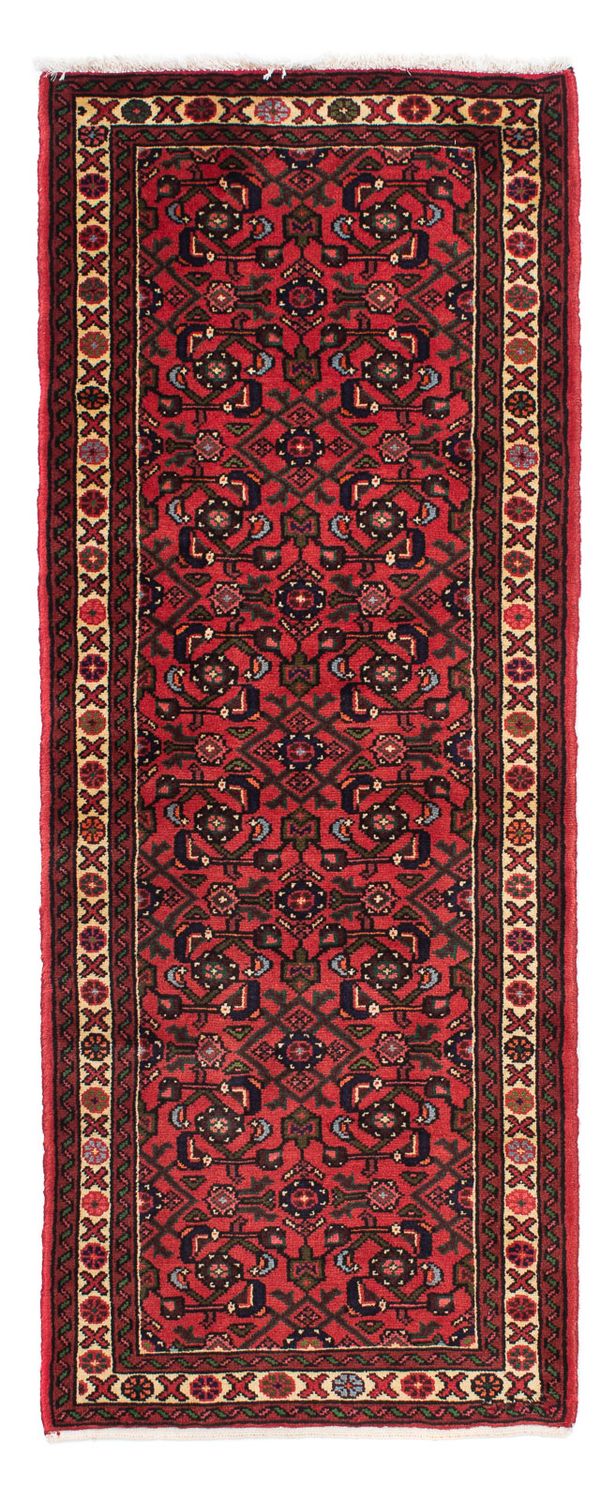 Loper Perzisch Tapijt - Nomadisch - 195 x 75 cm - donkerrood