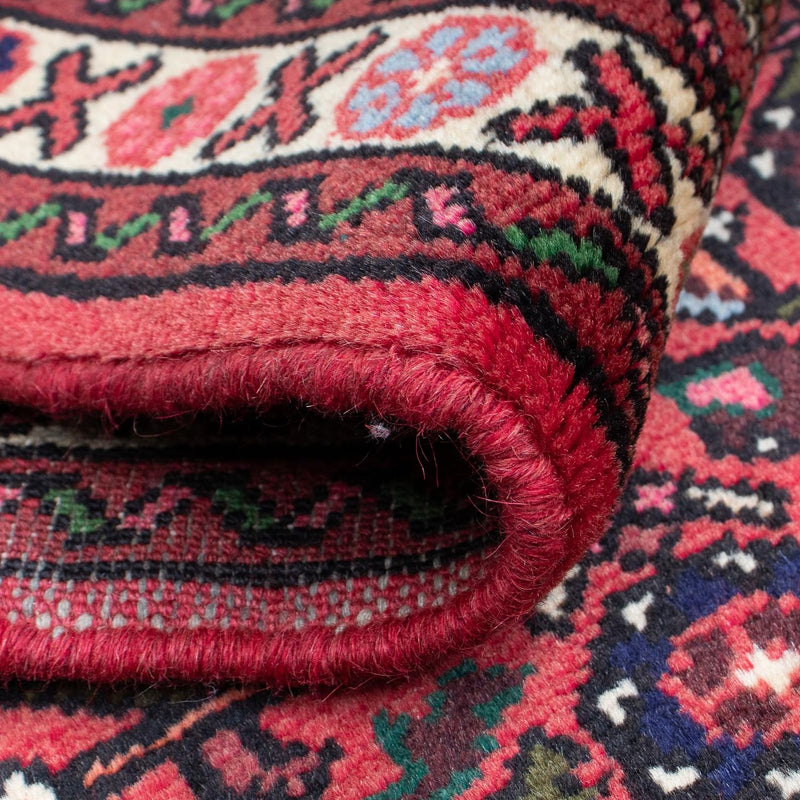 Loper Perzisch Tapijt - Nomadisch - 195 x 75 cm - donkerrood