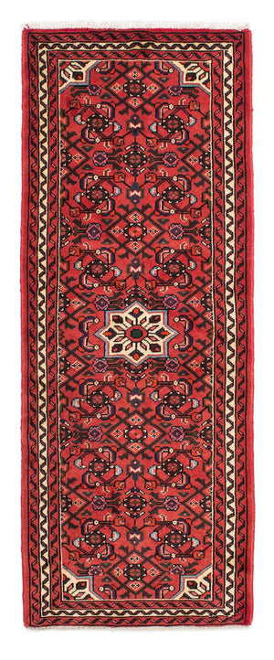 Loper Perzisch Tapijt - Nomadisch - 198 x 75 cm - donkerrood