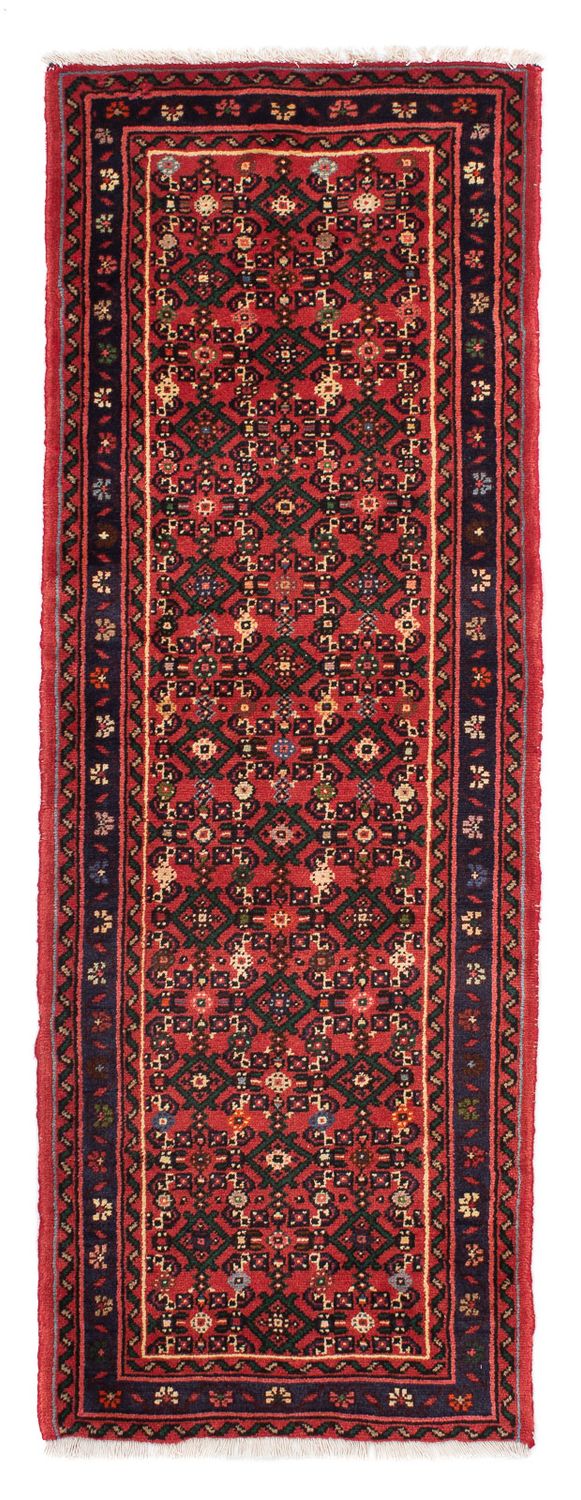 Loper Perzisch Tapijt - Nomadisch - 205 x 70 cm - donkerrood