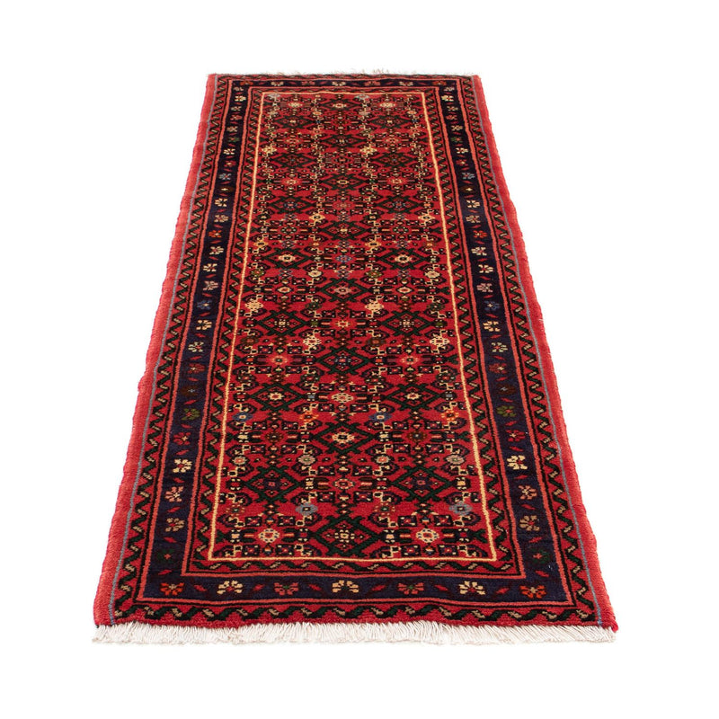Loper Perzisch Tapijt - Nomadisch - 205 x 70 cm - donkerrood