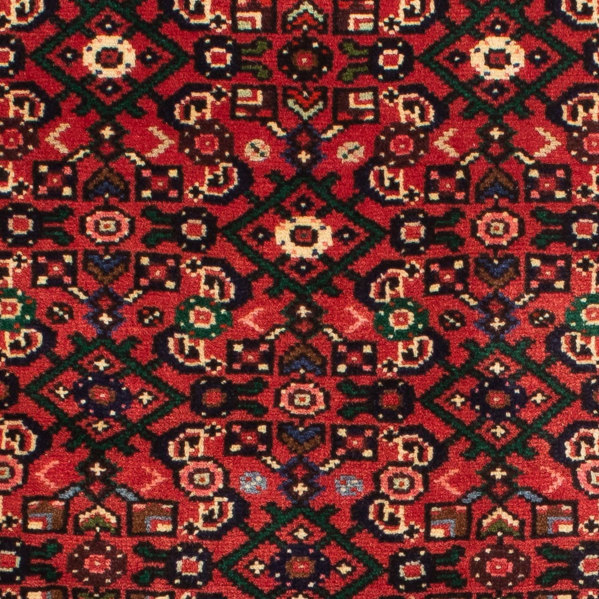 Loper Perzisch Tapijt - Nomadisch - 205 x 75 cm - donkerrood