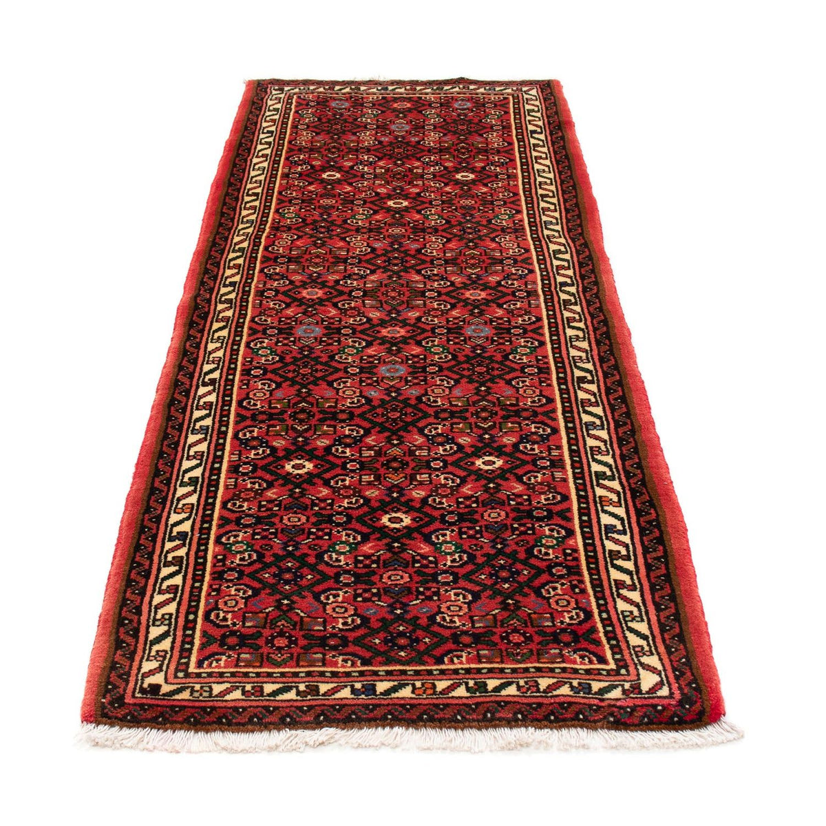 Loper Perzisch Tapijt - Nomadisch - 205 x 75 cm - donkerrood