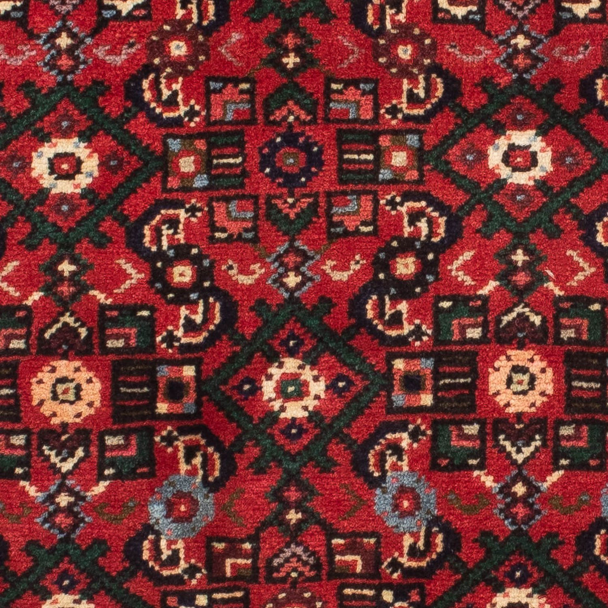 Loper Perzisch Tapijt - Nomadisch - 210 x 76 cm - donkerrood