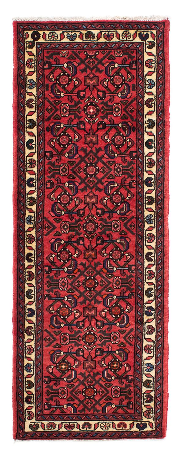 Loper Perzisch Tapijt - Nomadisch - 195 x 70 cm - donkerrood