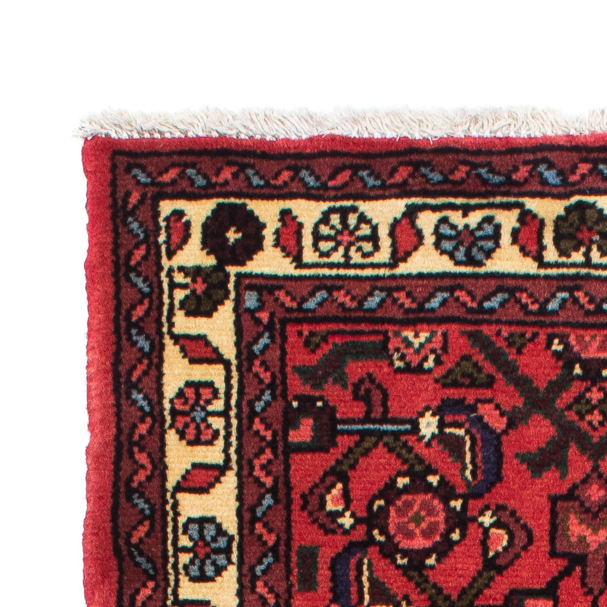 Loper Perzisch Tapijt - Nomadisch - 195 x 70 cm - donkerrood