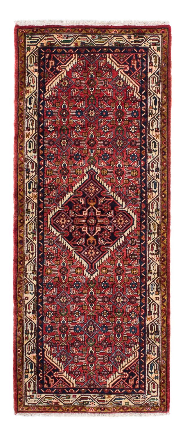 Loper Perzisch Tapijt - Nomadisch - 200 x 78 cm - donkerrood