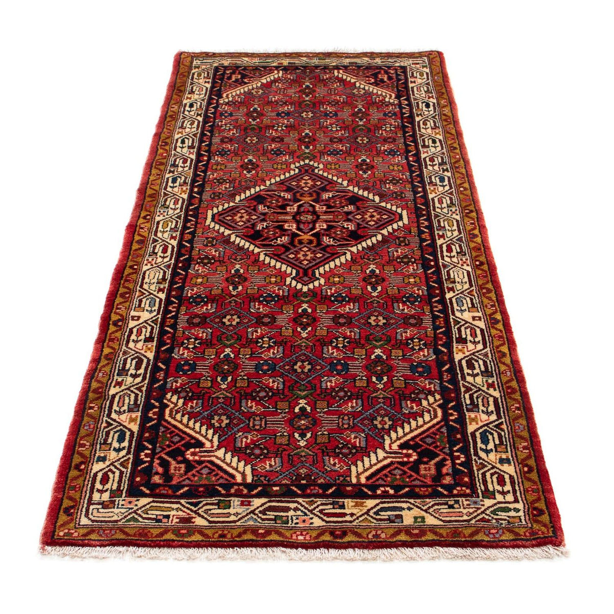 Loper Perzisch Tapijt - Nomadisch - 200 x 78 cm - donkerrood