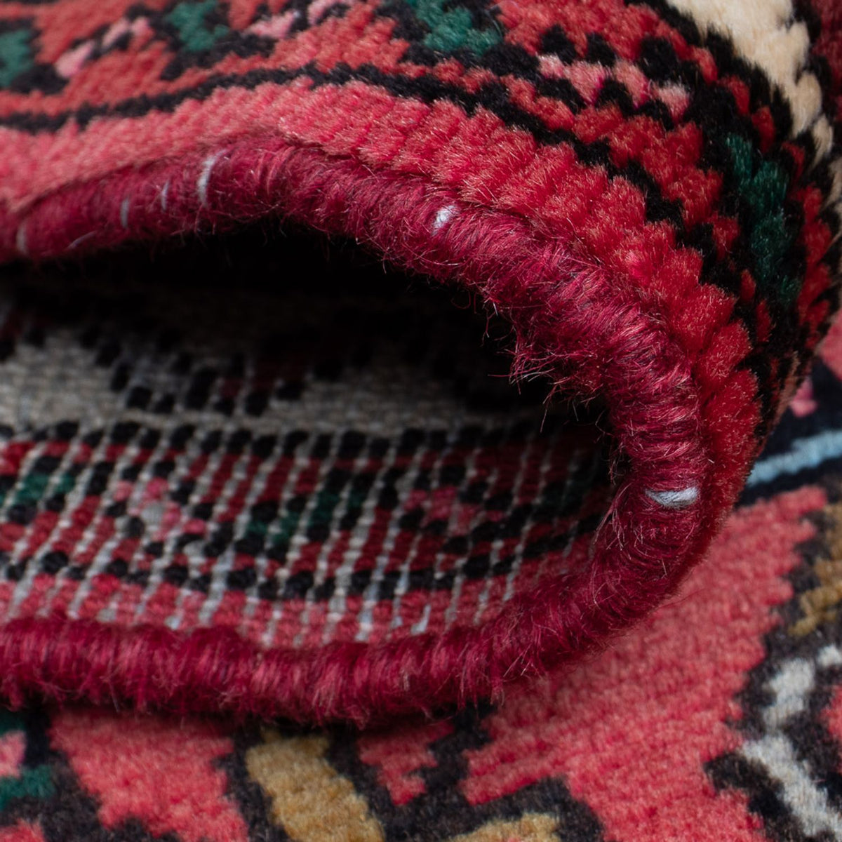 Loper Perzisch Tapijt - Nomadisch - 185 x 70 cm - donkerrood